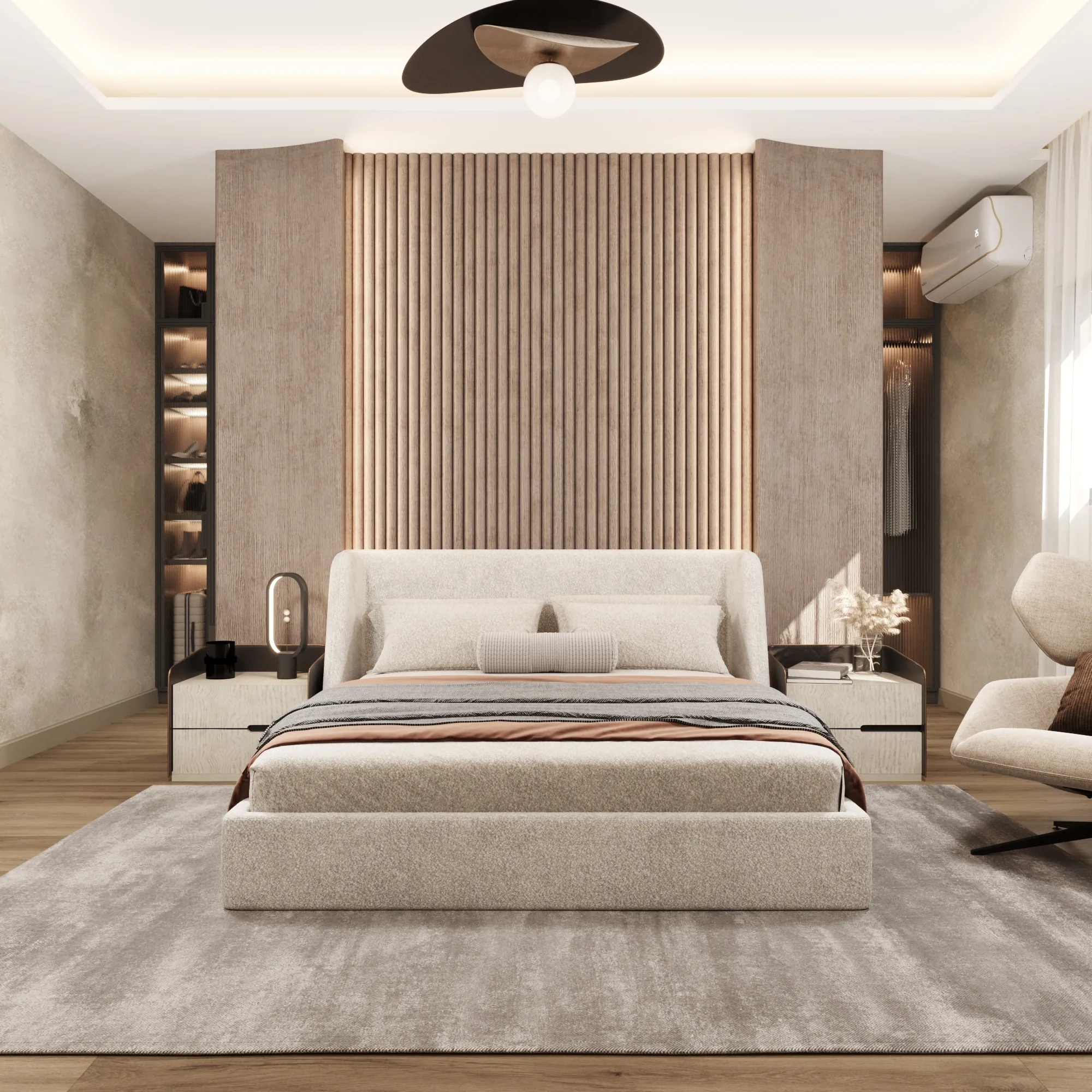 Master Bedroom & Walk-in Wardrobe
