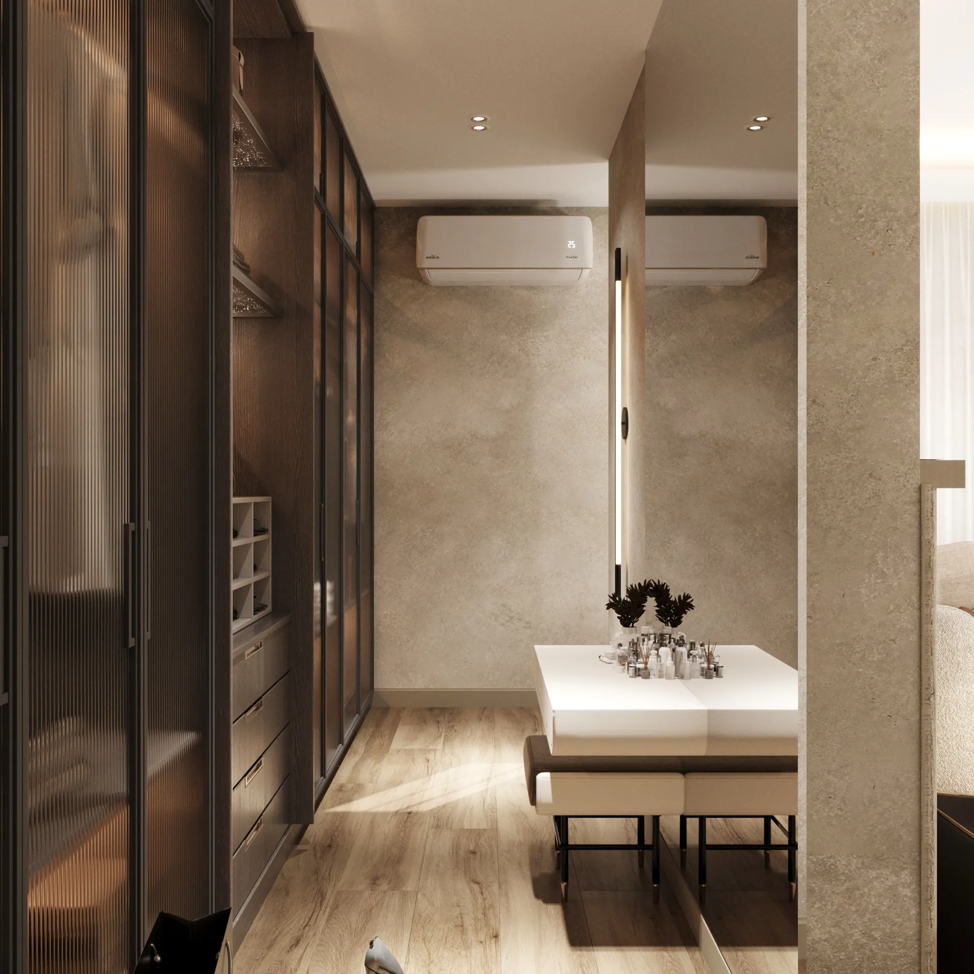 Master Bedroom & Walk-in Wardrobe — view 1