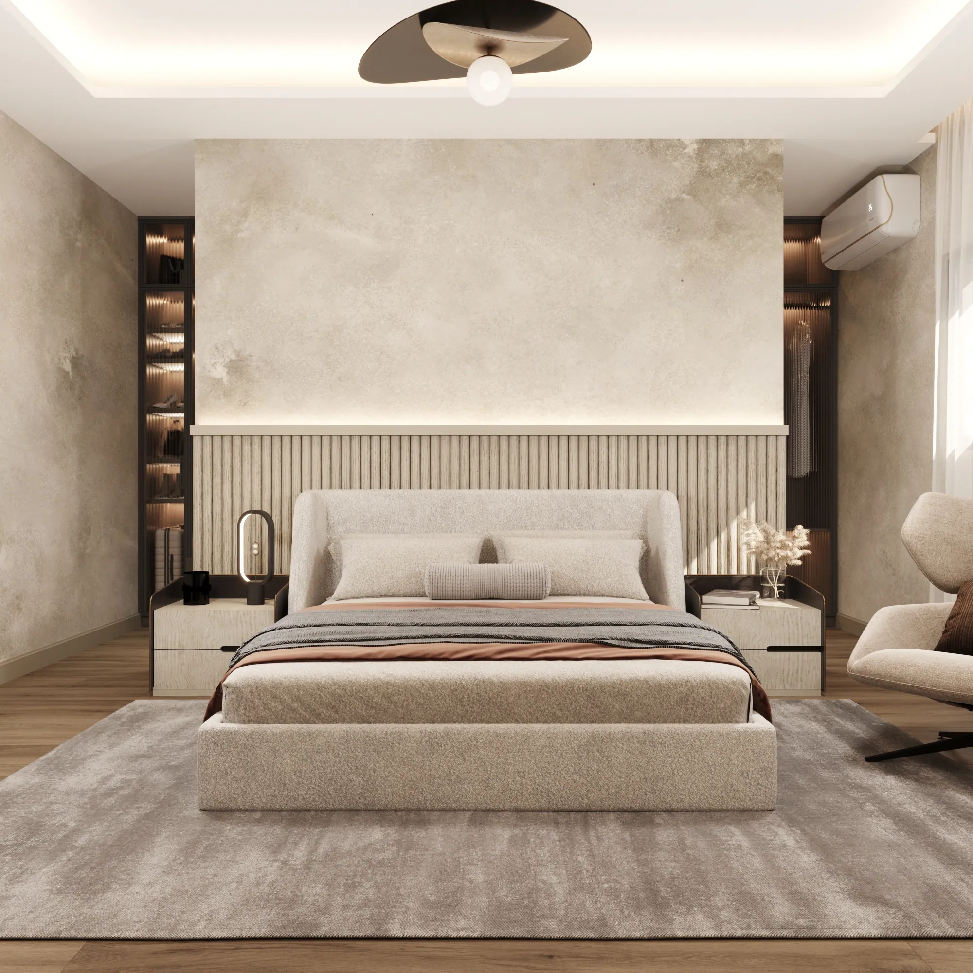 Master Bedroom & Walk-in Wardrobe — view 3
