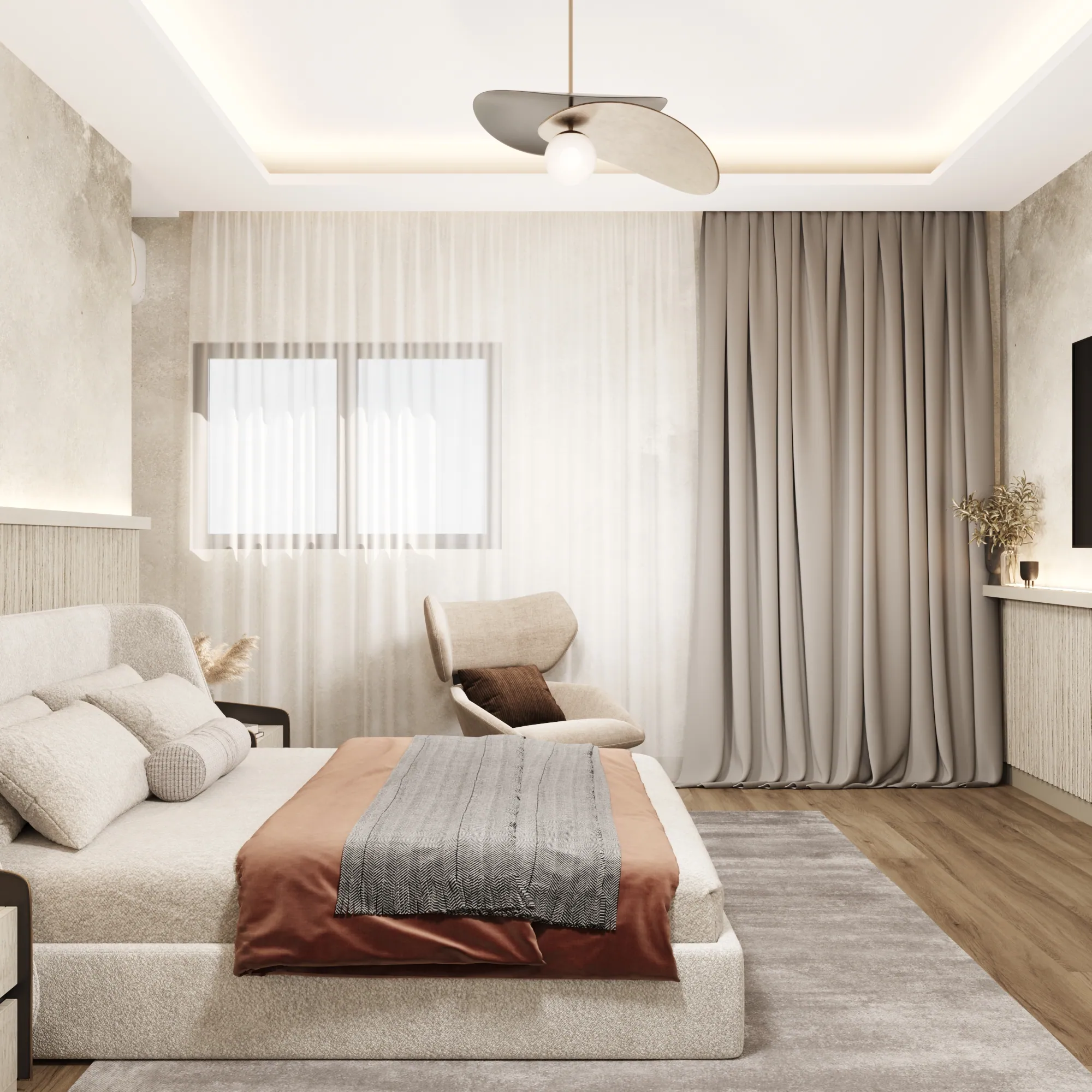 Master Bedroom & Walk-in Wardrobe — view 6