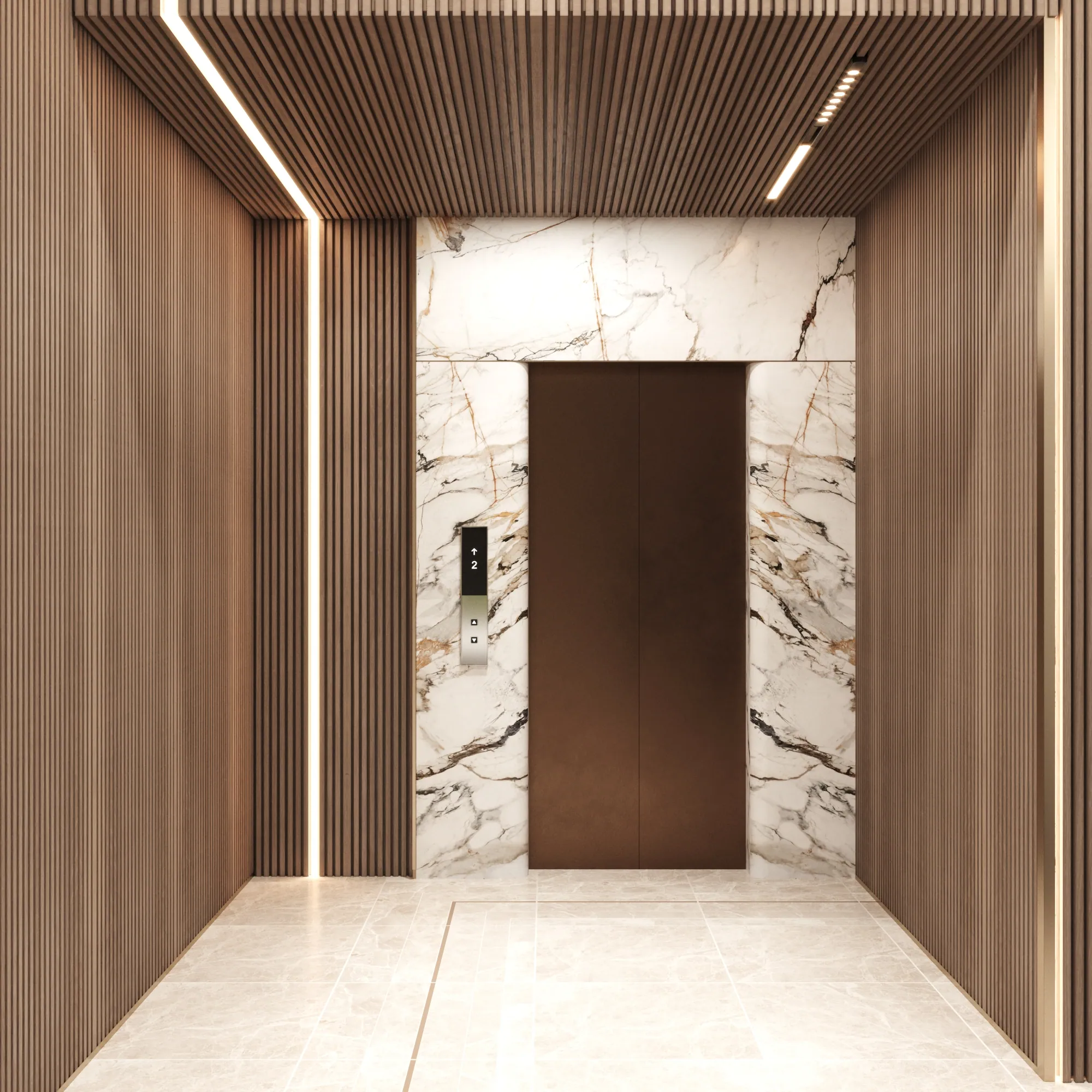 Building Lobby & Office Floor