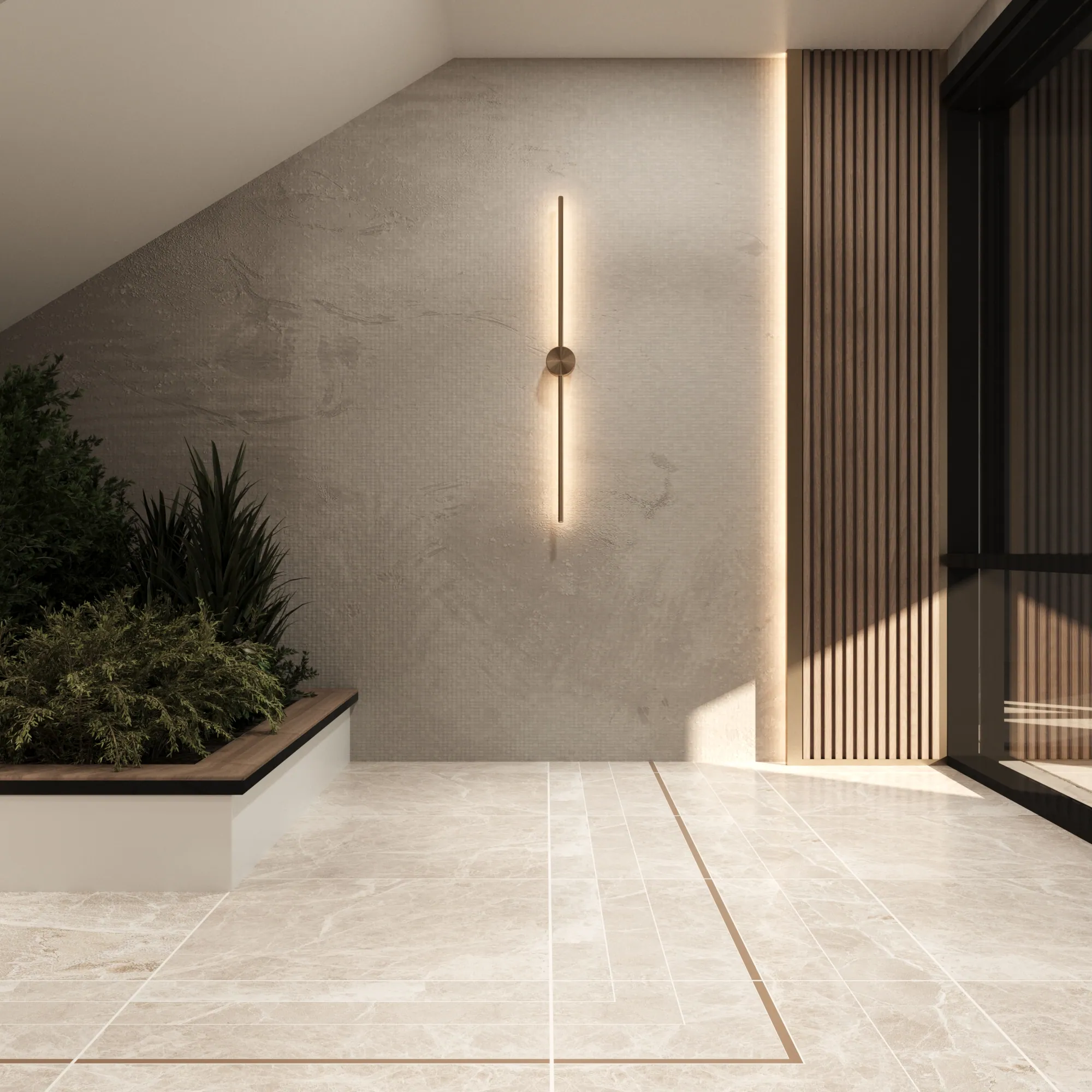 Building Lobby & Office Floor — view 2