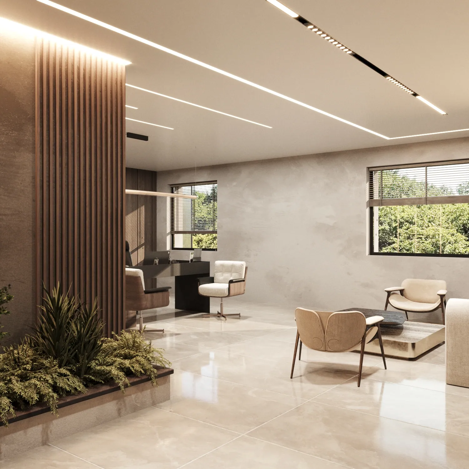 Building Lobby & Office Floor — view 7