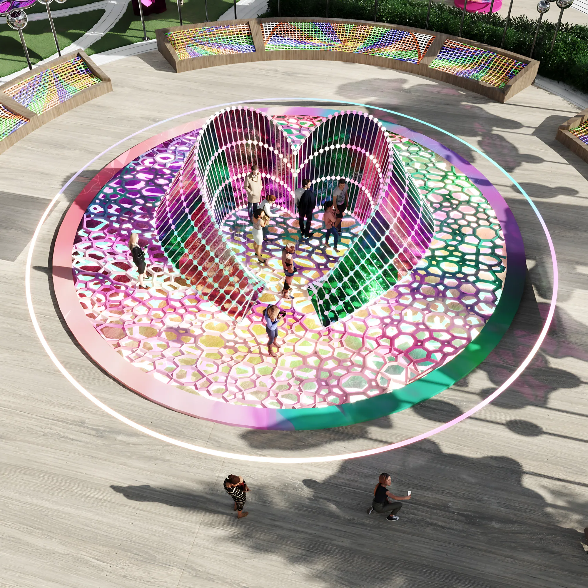 KAEC Light Park Installations — view 2