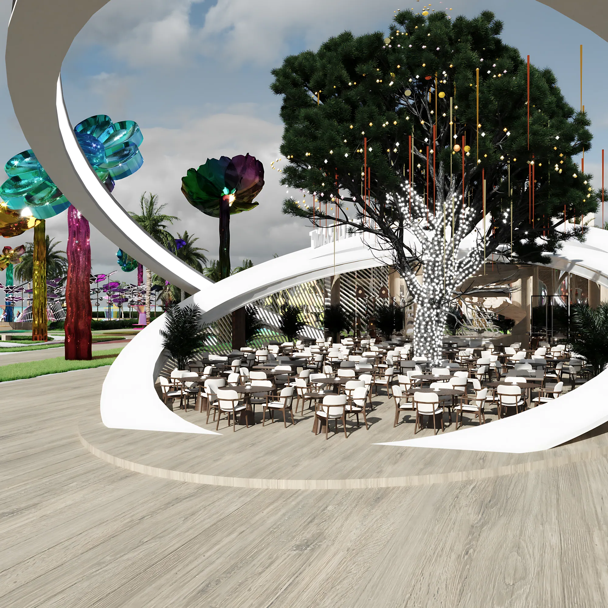 KAEC Light Park Installations — view 3