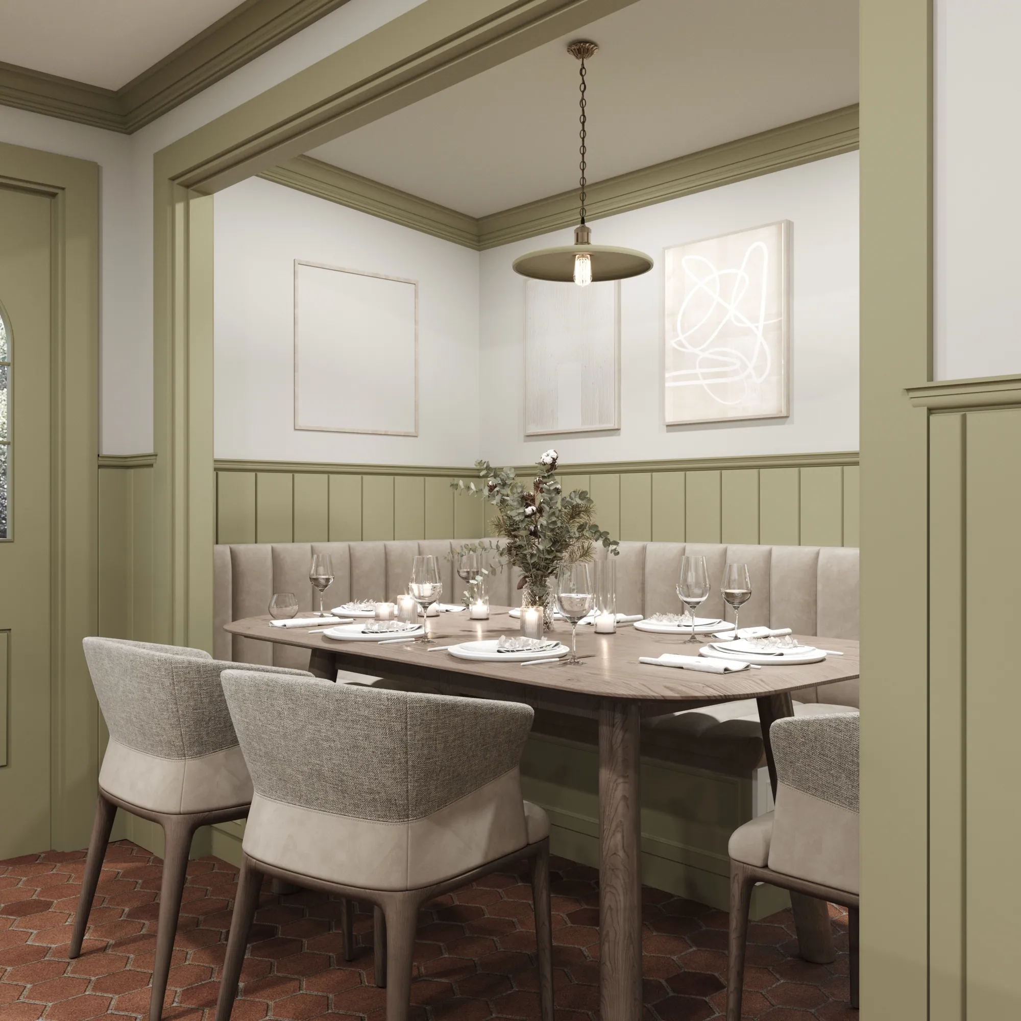 Sage Green Kitchen Renovation — view 5