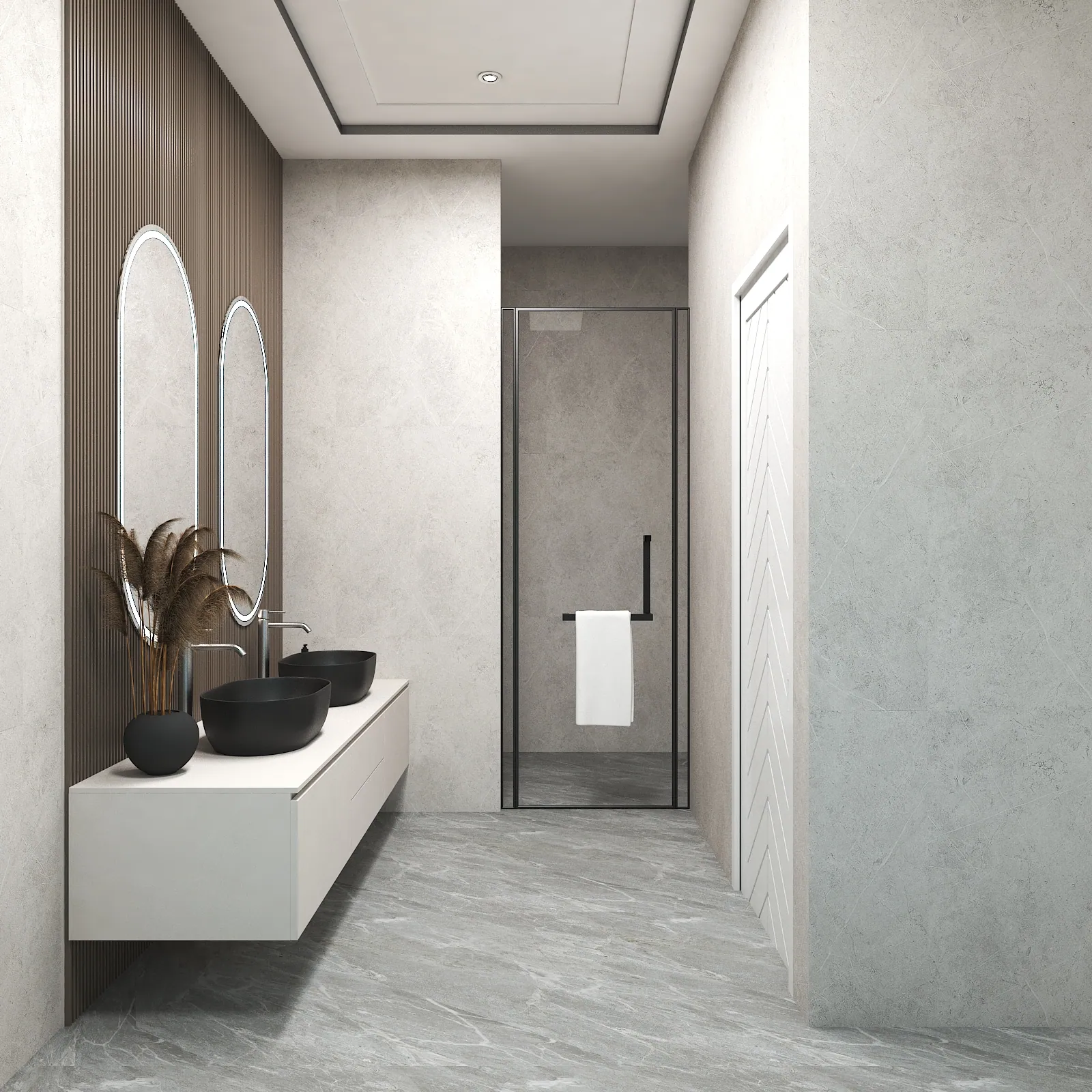 LA Tarzı Modern Ev — view 11