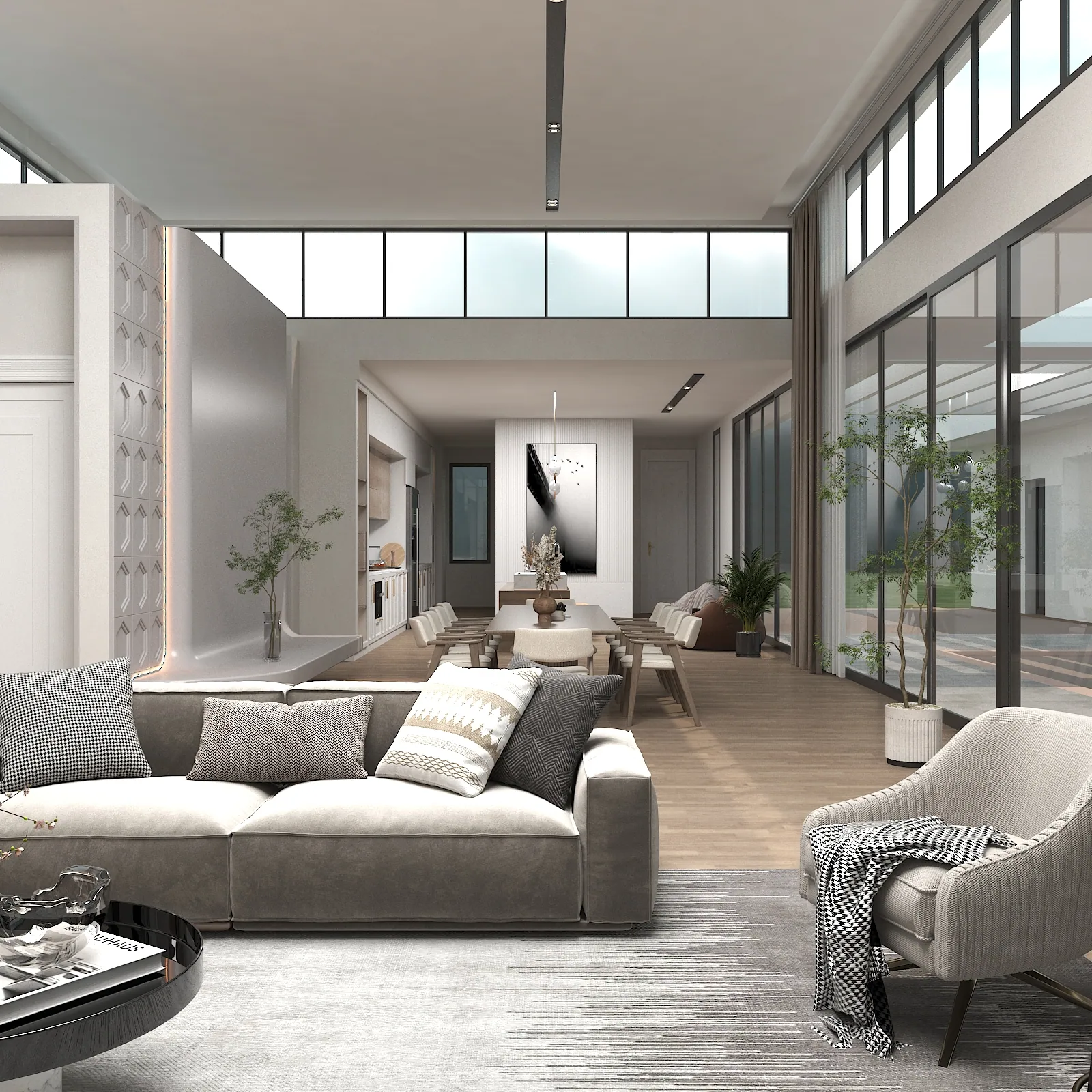 LA Tarzı Modern Ev — view 3