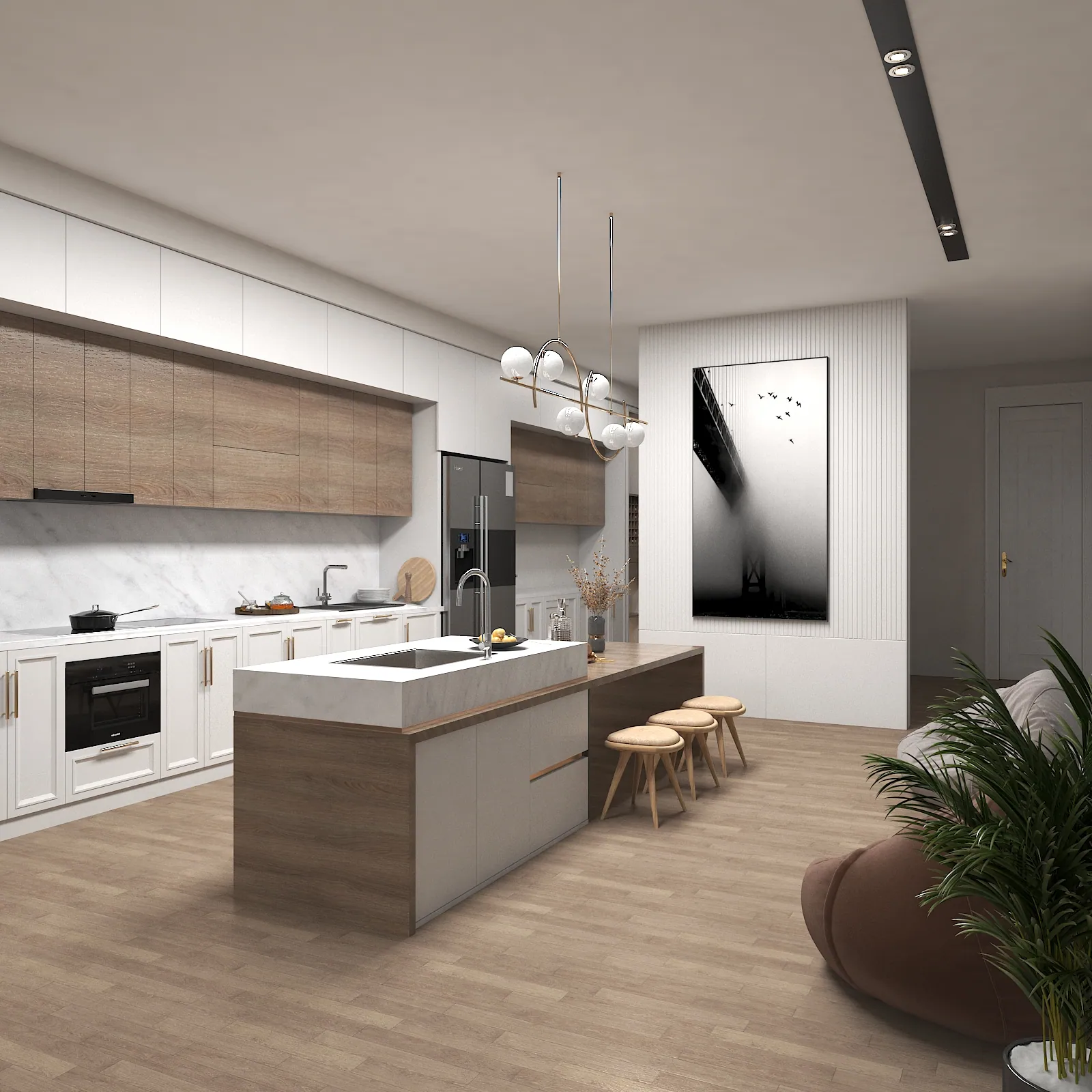 LA Tarzı Modern Ev — view 4