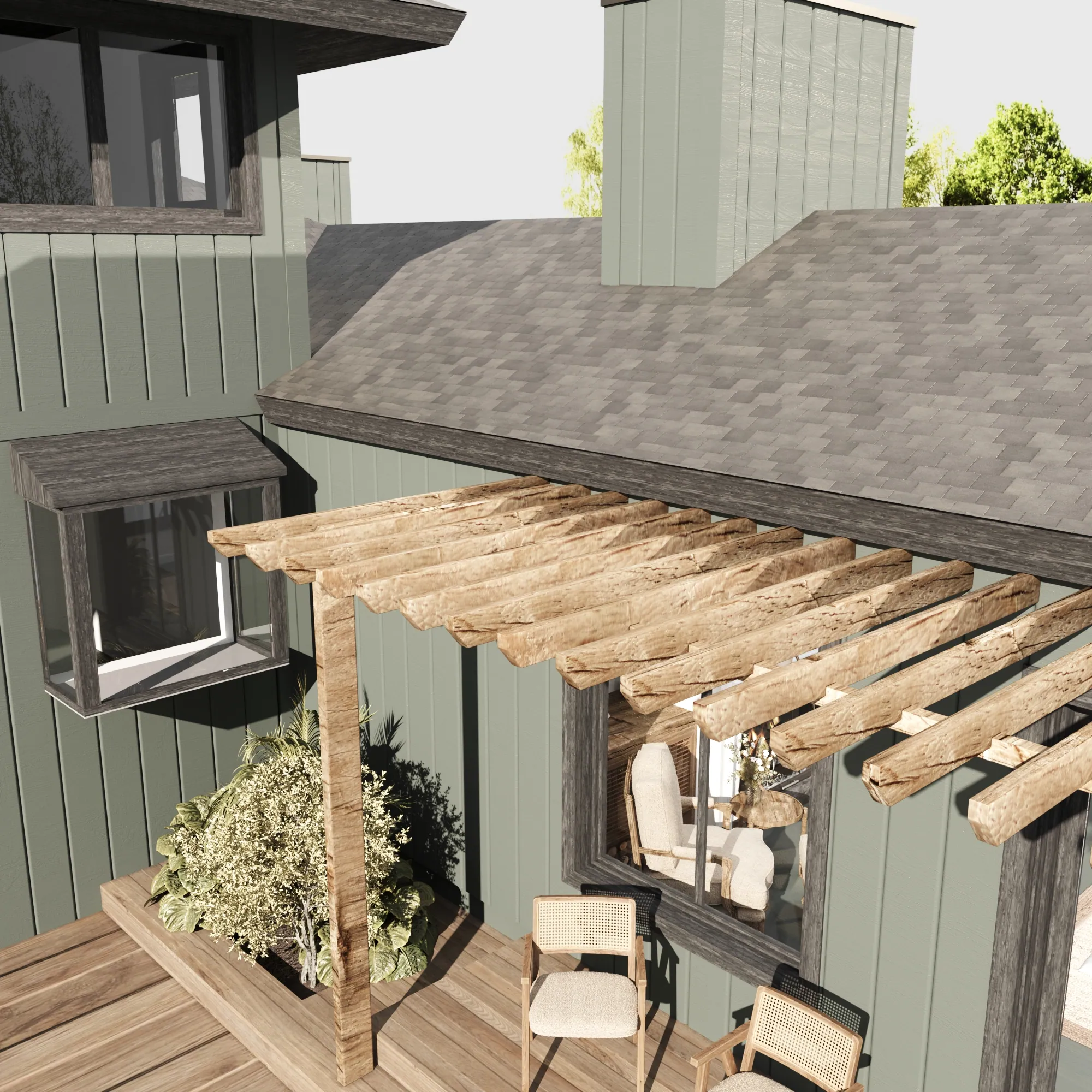 Master Bedroom Addition — view 5