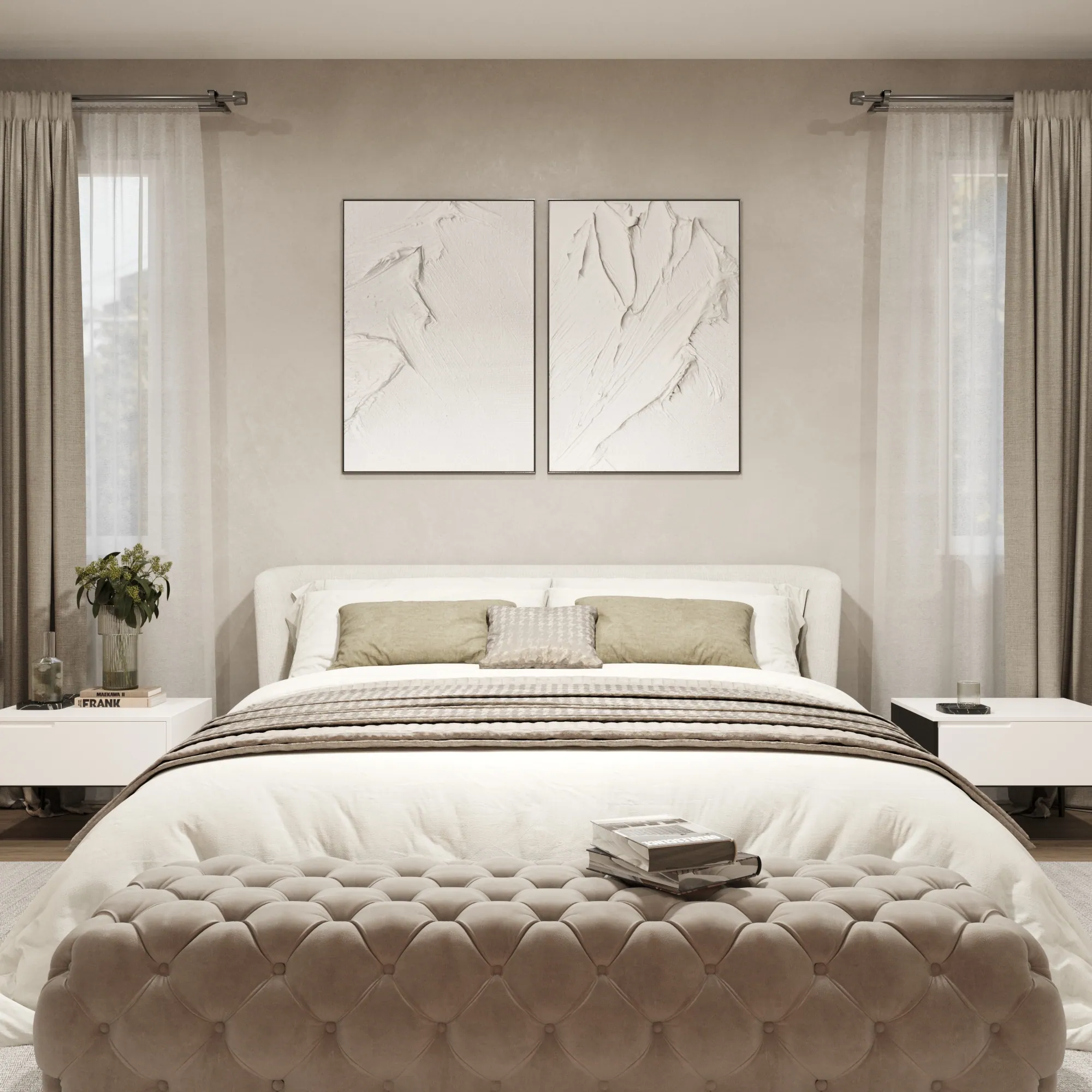 Master Suite with Sitting Area