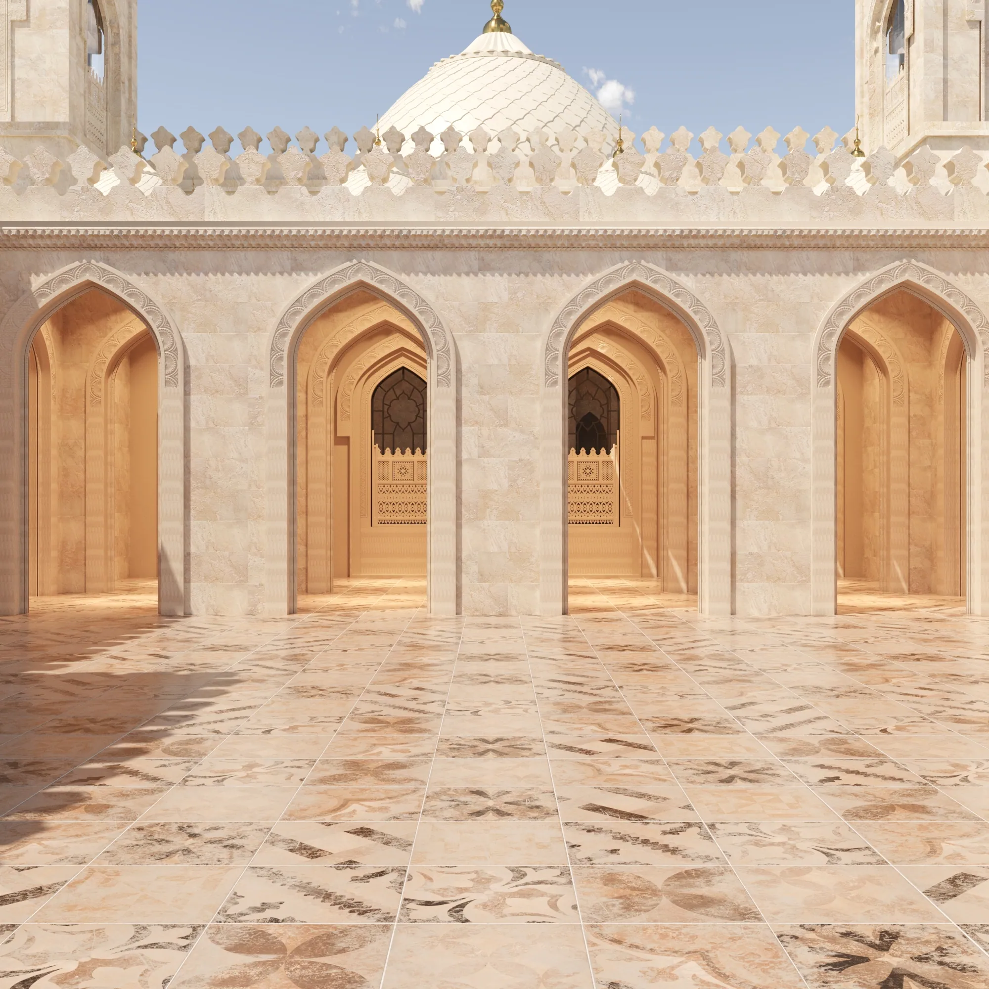 Stone Mosque — view 1
