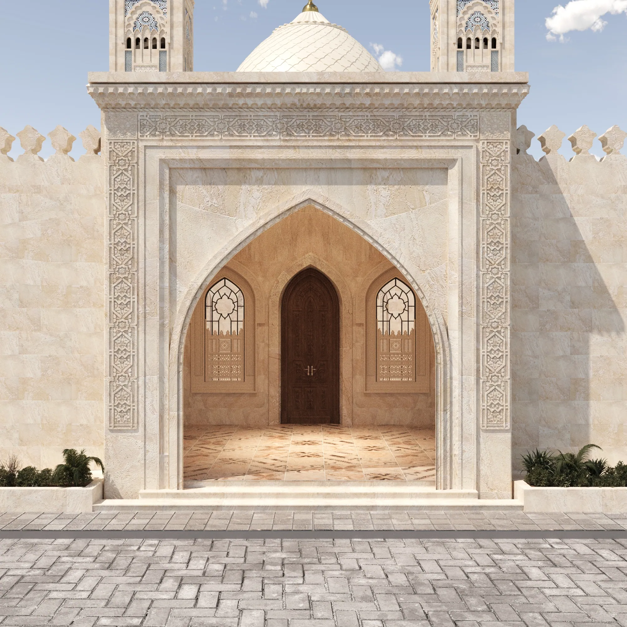Stone Mosque — view 2