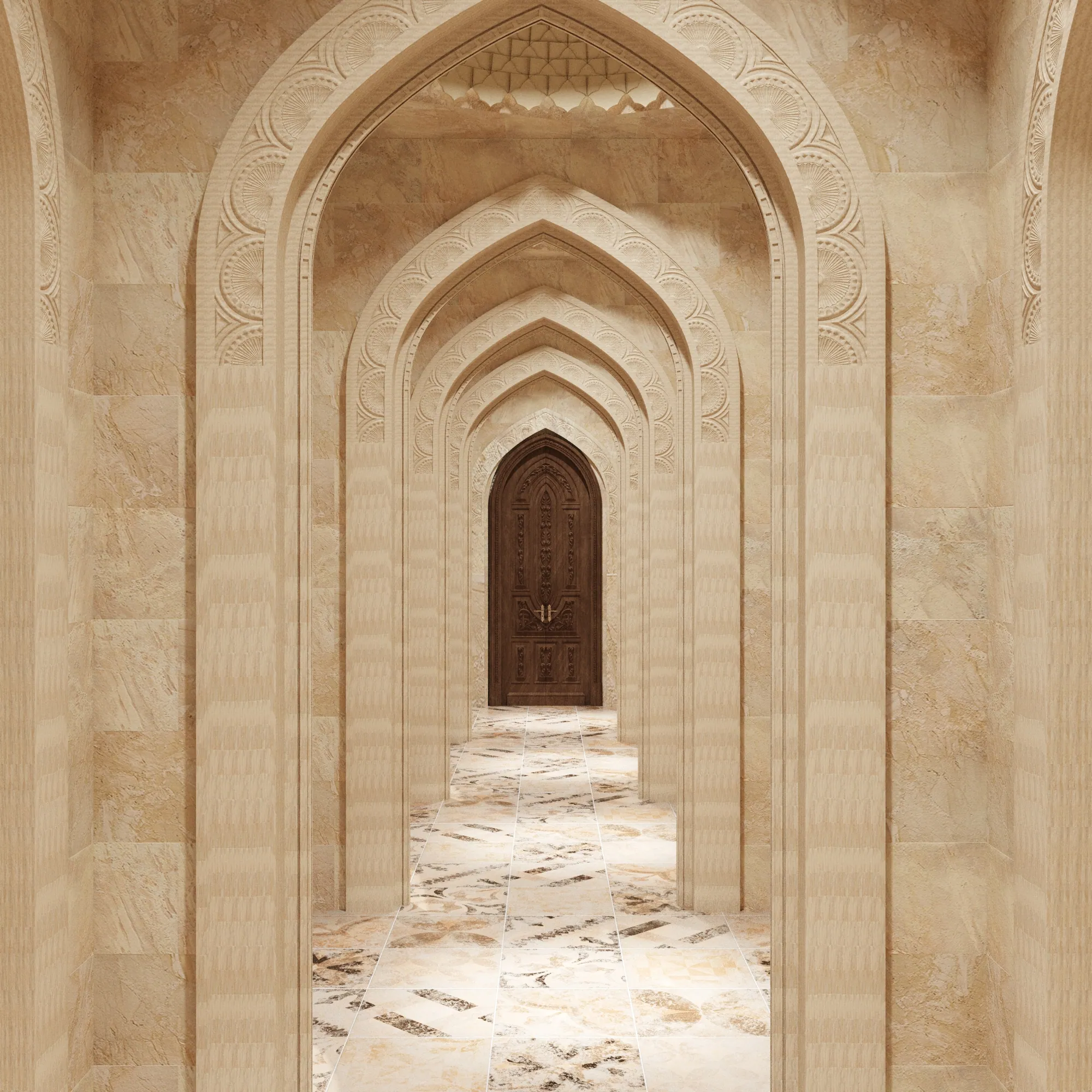 Stone Mosque — view 3