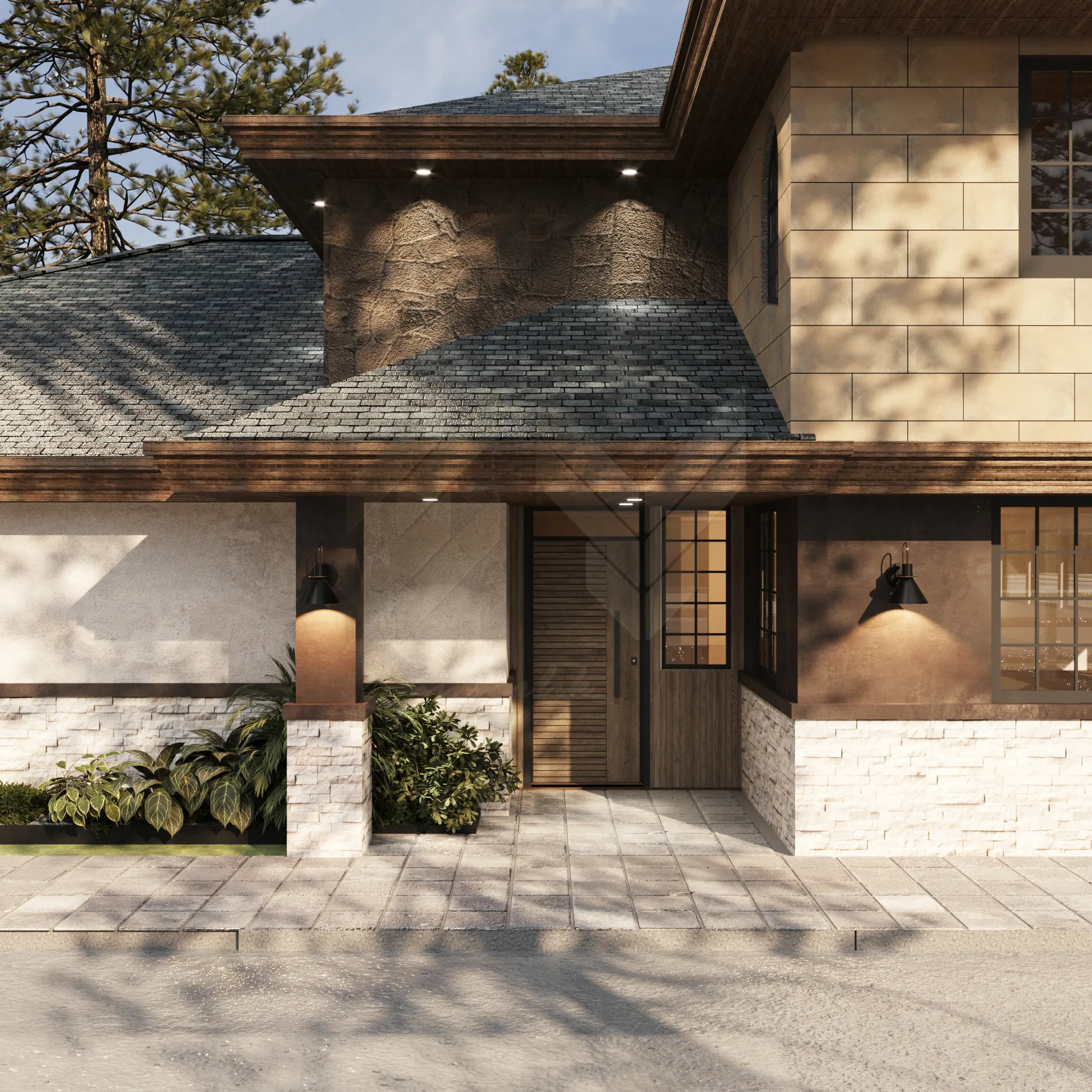 Office Exterior & Landscape — view 1