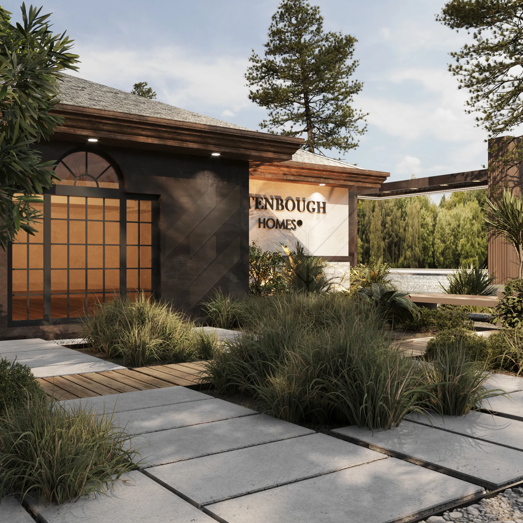 Office Exterior & Landscape — view 2