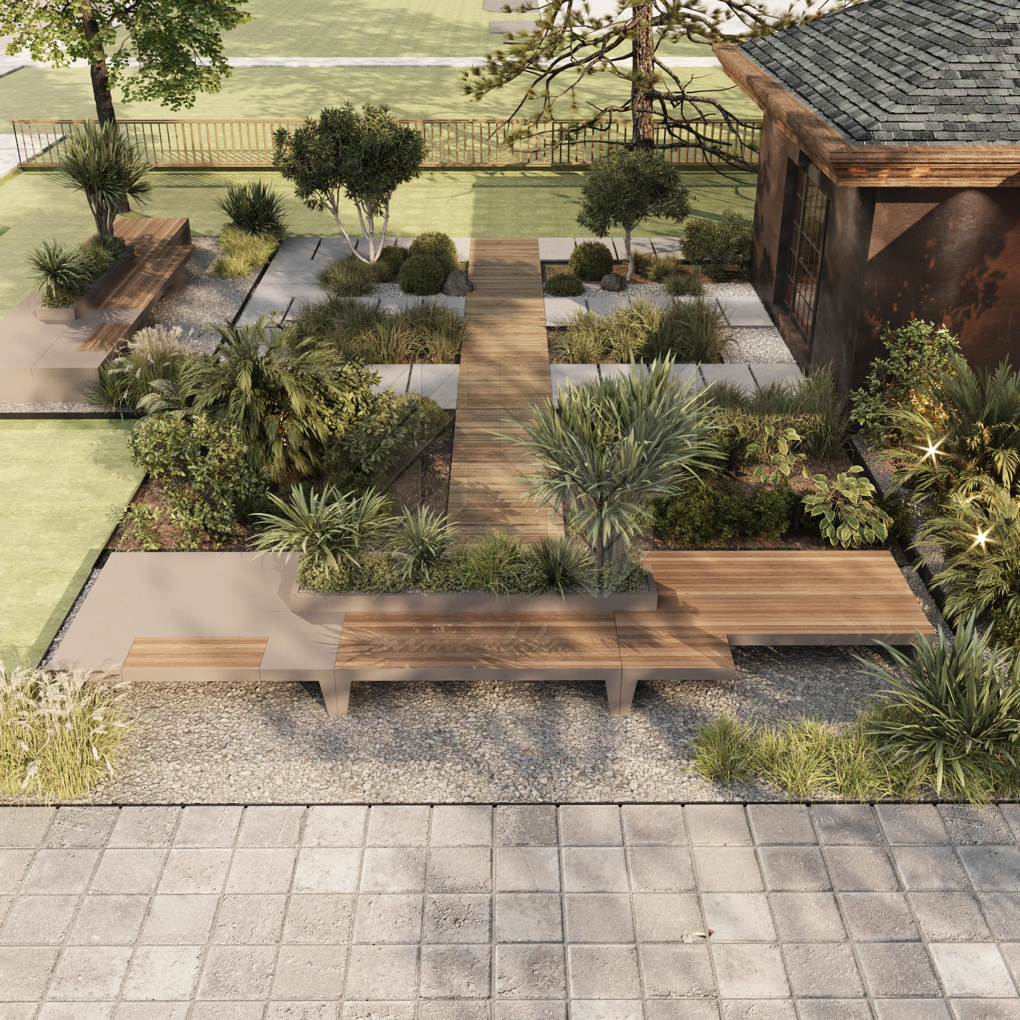 Office Exterior & Landscape — view 3