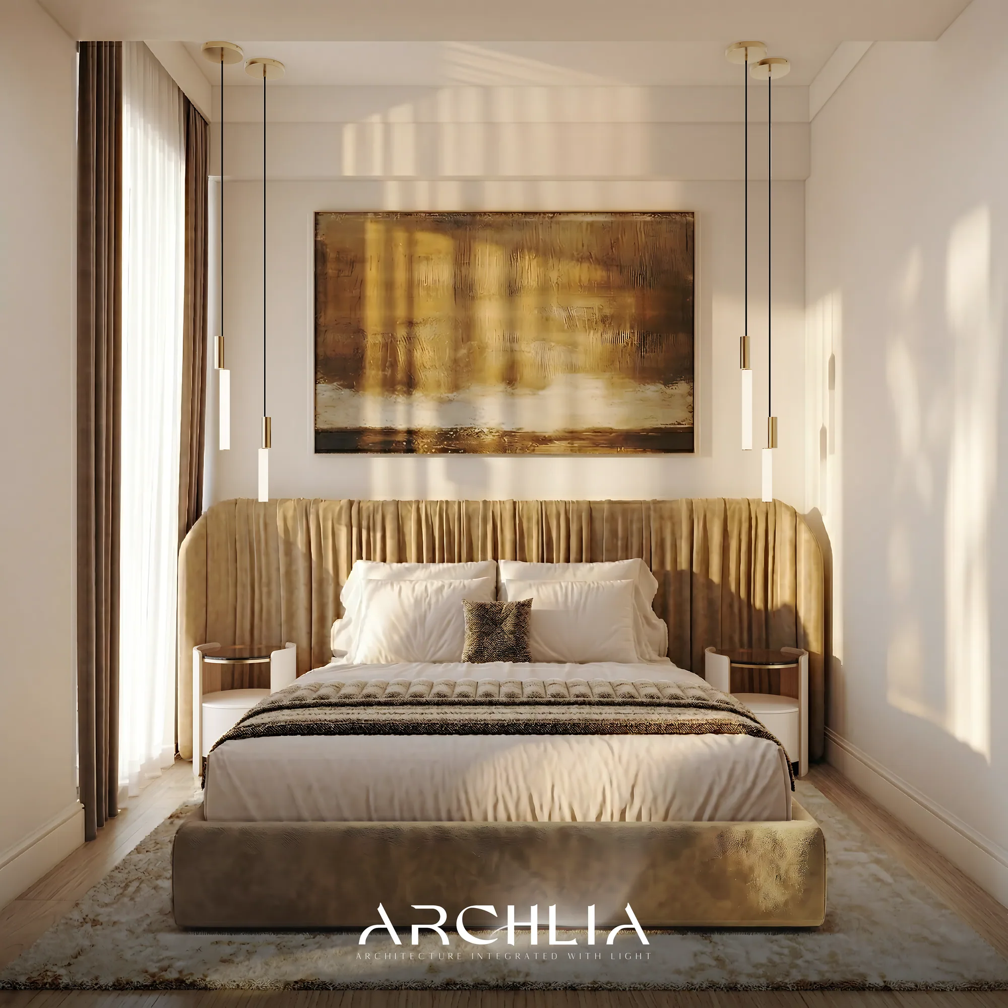 How much space do you need around a bed?